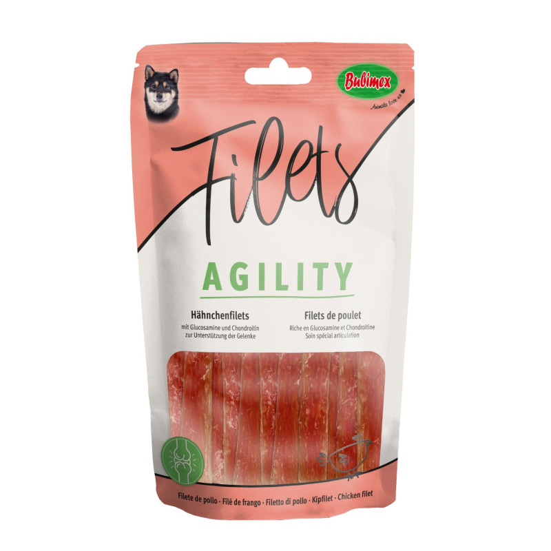 Bubimex Filet de poulet Agility pour chien - 100 g