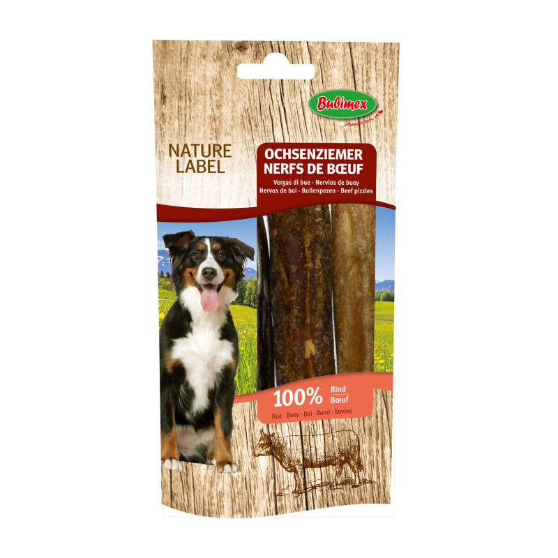 Bubimex Nerf de Boeuf pour chien - 12 cm 70 g