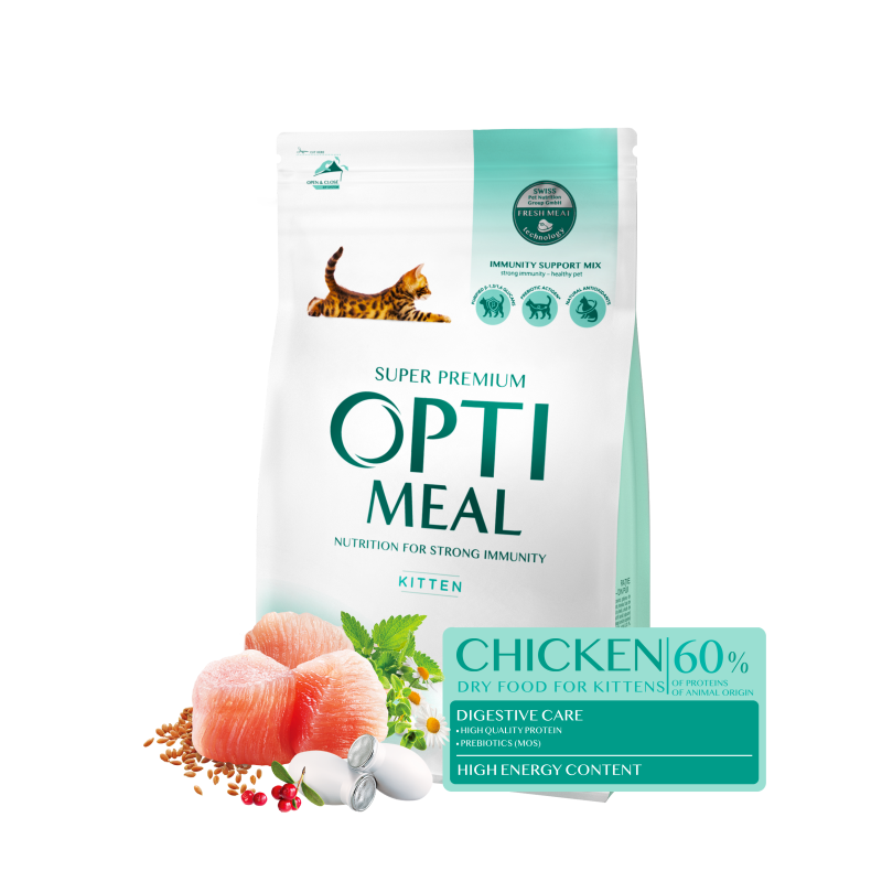 OPTIMEAL Chatons Poulet 700g