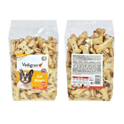 Snack chien VADIGRAN Biscuits Duo Bones 500g