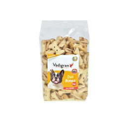 Snack chien VADIGRAN Biscuits Duo Bones 500g