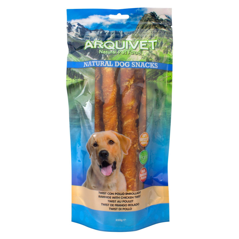 Bâtonnets avec Poulet enroulé 24cm ARQUIVET - 350 g