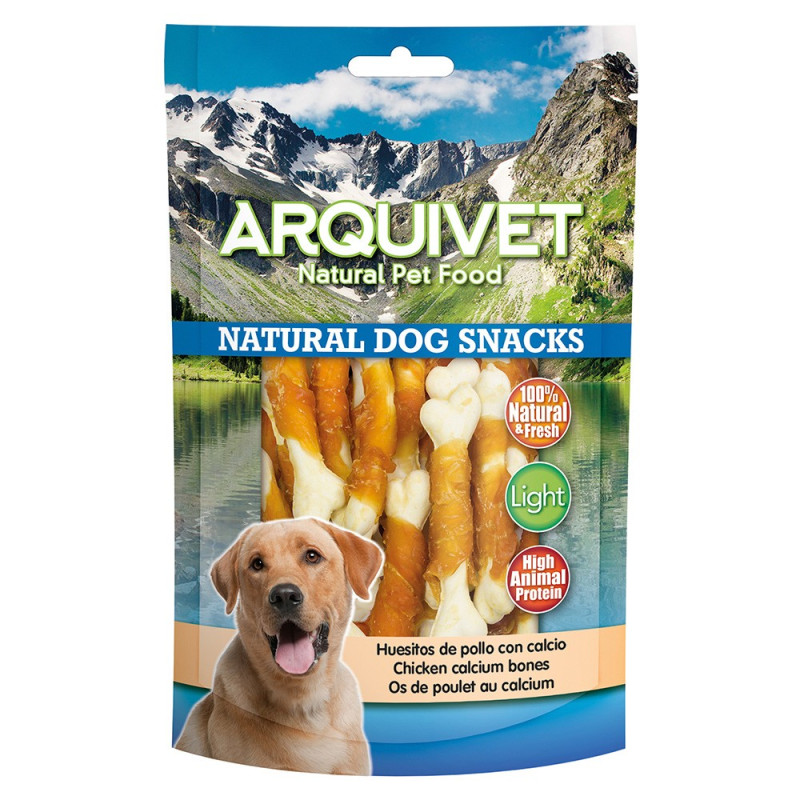 Petits os de Poulet au Calcium ARQUIVET - 100 g