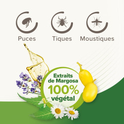 VETOPURE PIPETTES RÉPULSIVES ANTIPARASITAIRES EUCALYPTUS CHAT - 3 X 1 ML