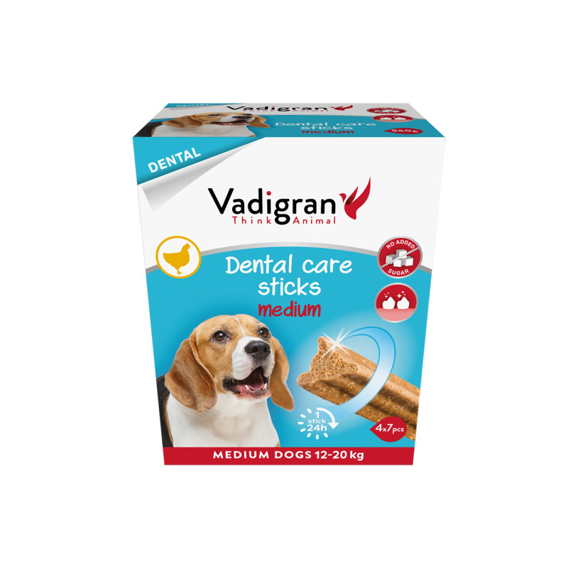 DENTAL CARE STICKS FRESH M 560g - 12cm