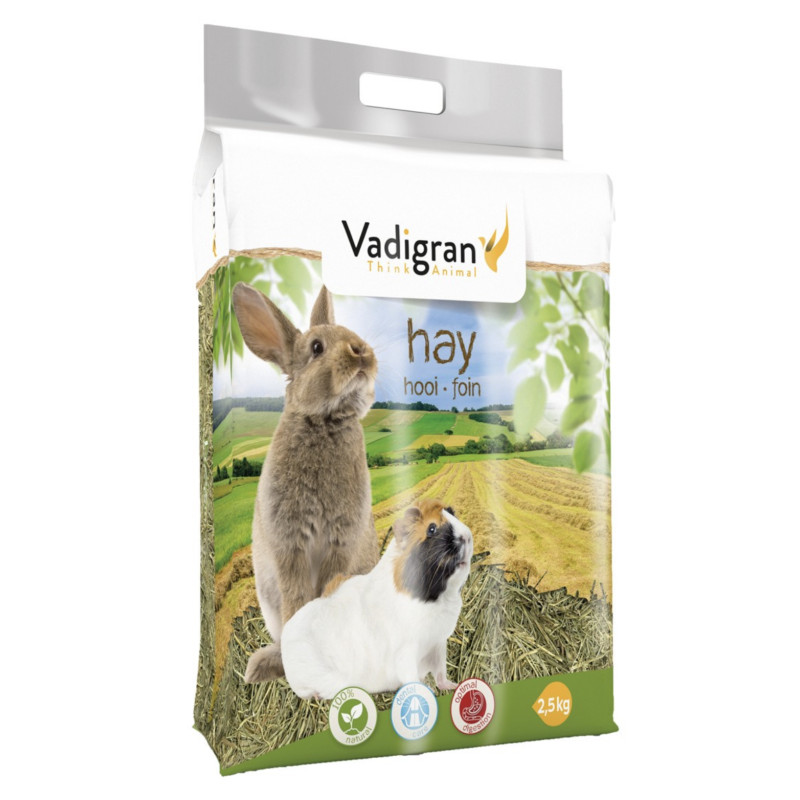 FOIN POUR RONGEURS 75 L - 2,5 kg