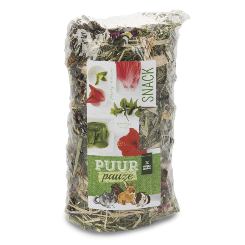 PUUR PAUZE BOTTE DE FOIN HIBISCUS & MENTHE 200 GR