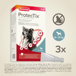 PROTECTIX 250mg/1250mg Chiens entre 10 et 25kg x3
