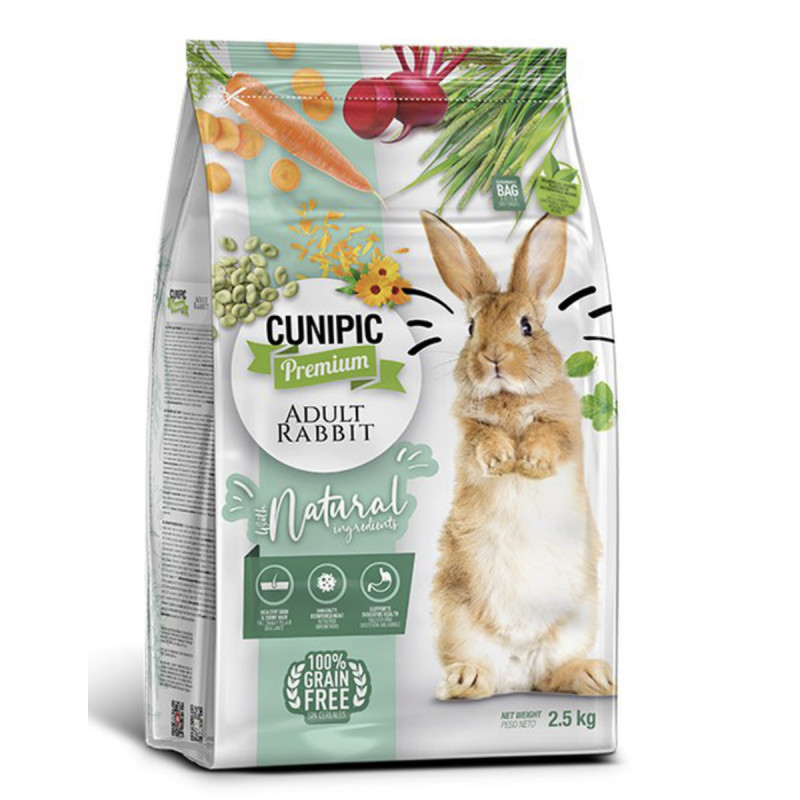 Cunipic Premium Lapin Adulte 2,5kg