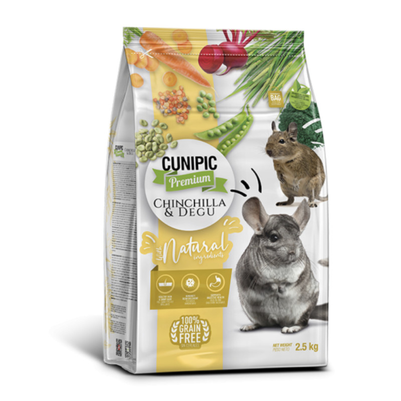 Cunipic Premium Chinchilla & Octodon 2,5kg