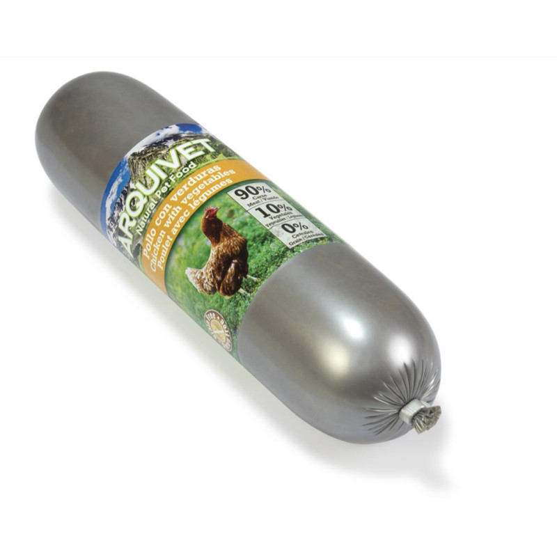 Saucisse poulet et légumes 500 g