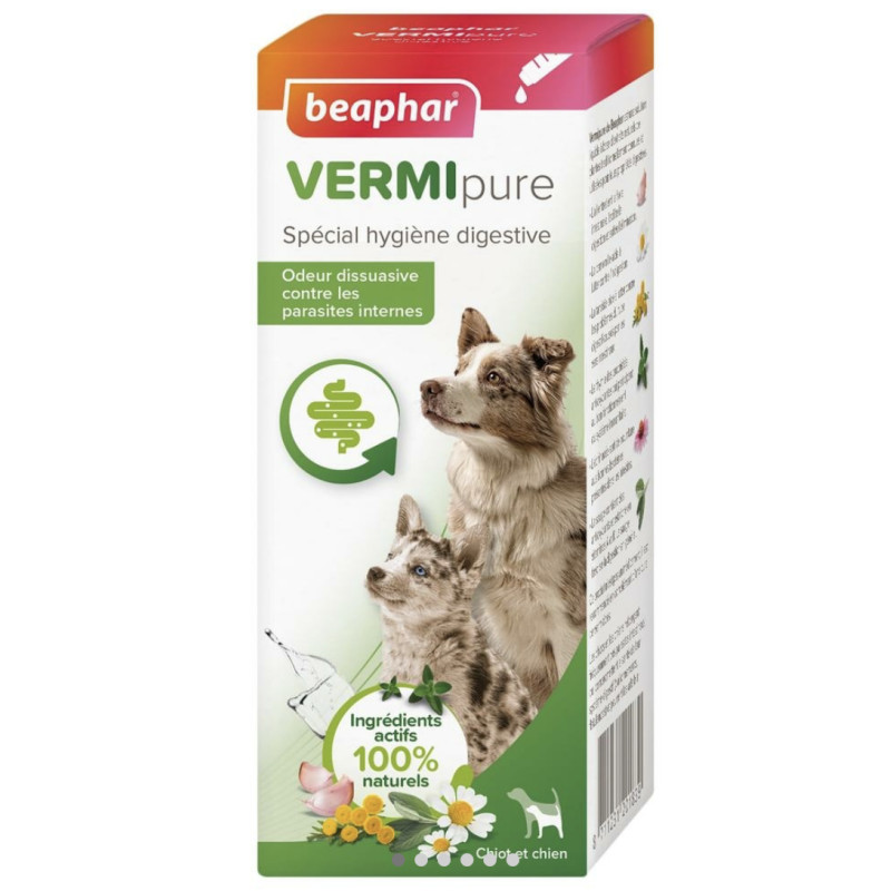 VERMIPURE solution liquide chien & chiot 50ml