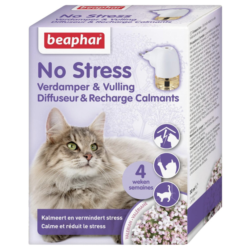 Diffuseur + recharge 30ml calmants pour chat