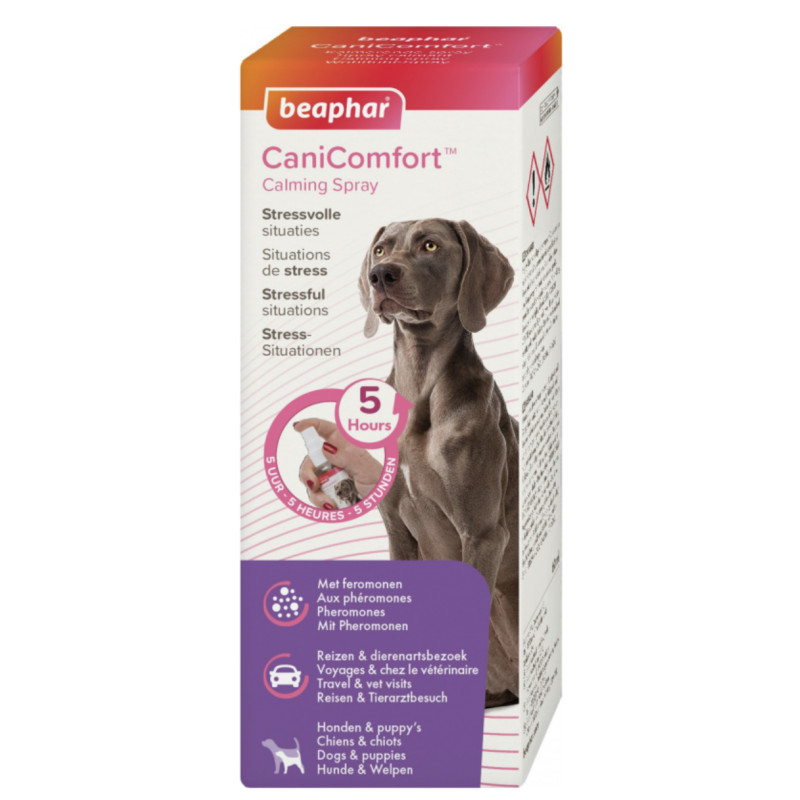 CANICOMFORT, spray calmant aux phéromones - 60 ml