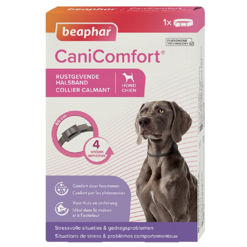 CANICOMFORT, collier calmant pour chiens - 65 cm