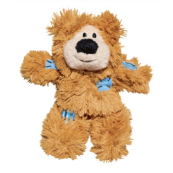 KONG Cat Softies Patchwork Bear