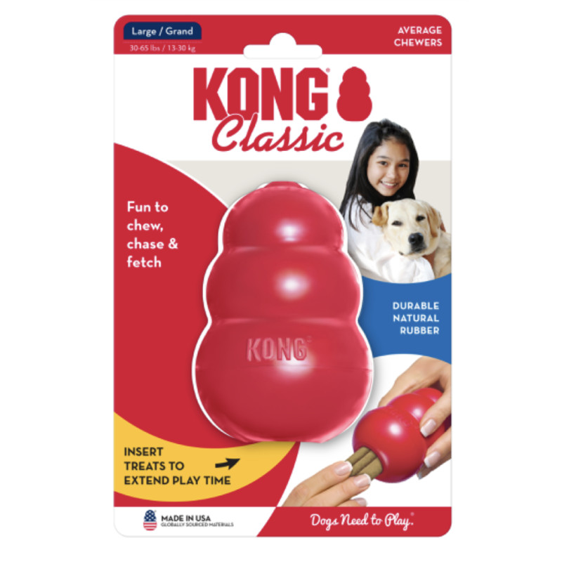 KONG Classic L rouge