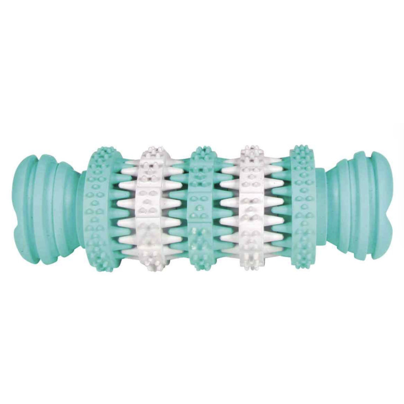 Denta Fun os, menthe, en caoutchouc naturel, 15 cm