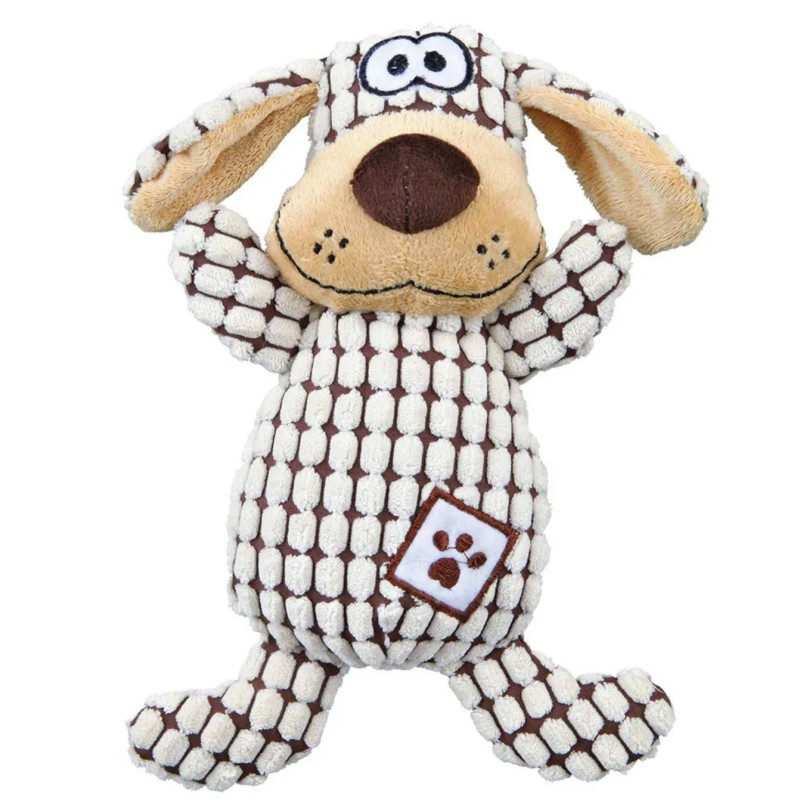 Chien, en peluche/tissu, 26 cm