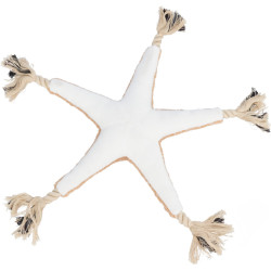 BE NORDIC étoile de mer Jane, en peluche/corde 32cm