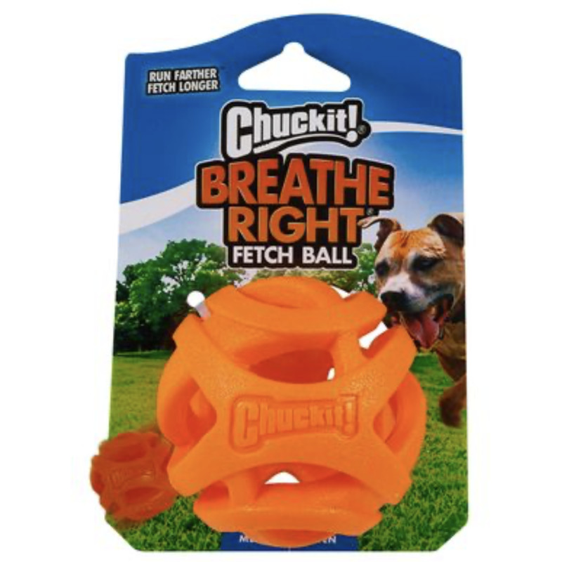 CHUCKIT! BREATHE RIGHT FETCH BALL MEDIUM