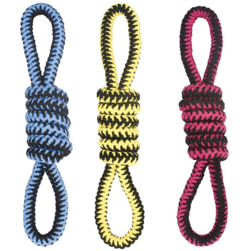 TWIST Node - Rose, Jaune ou Bleu - Corde Coton
