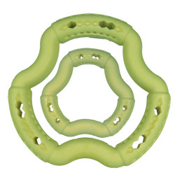 Jouet chien TPR anneau Green Apple 21cm
