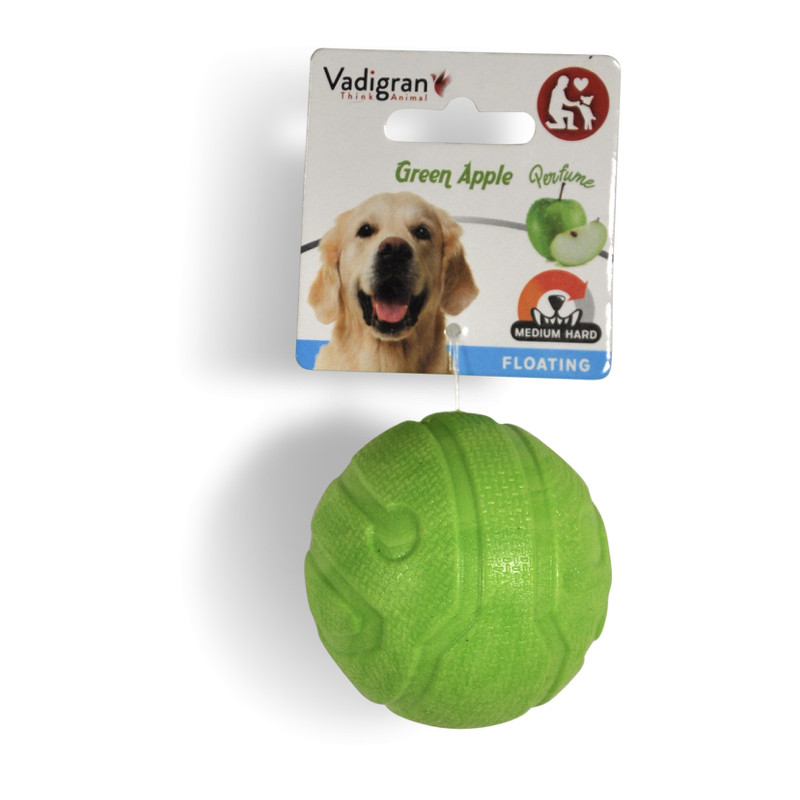 Jouet chien TPR balle Green Apple 6,4cm