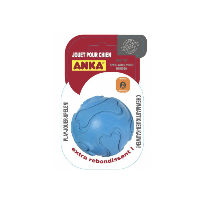 BALLE CAOUTCHOUC DURE EXTRABOUNCE MEDIUM 7,5CM