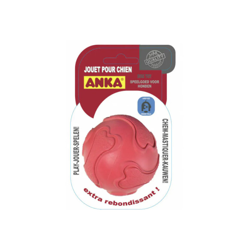 BALLE CAOUTCHOUC DURE EXTRABOUNCE LARGE 9CM