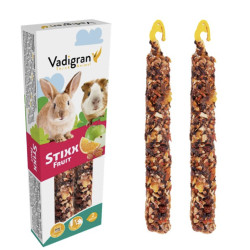 Snack StixX lapin&cobaye Fruit 115g(2)