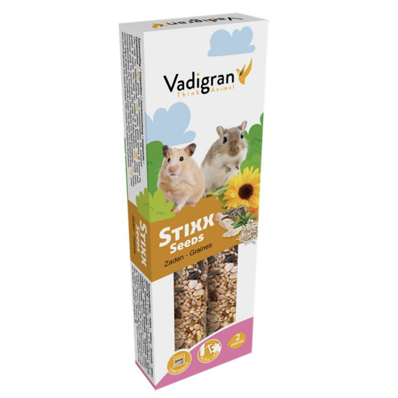 Snack StixX hamster&gerbille Graines 115gr(2)