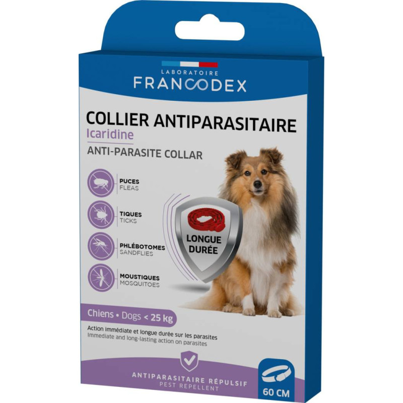 COLLIER ICARIDINE CHIEN ROUGE