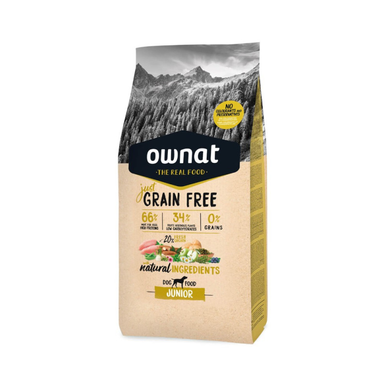 OWNAT JUST GRAIN FREE JUNIOR 3KG