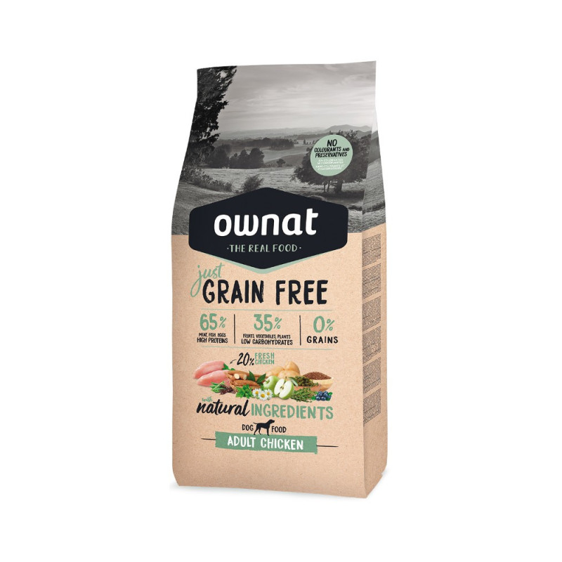 OWNAT JUST GRAIN FREE CHICKEN 3KG