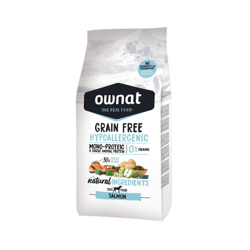 OWNAT HYPPOALLERGENIC GRAIN FREE SALMON 3KG