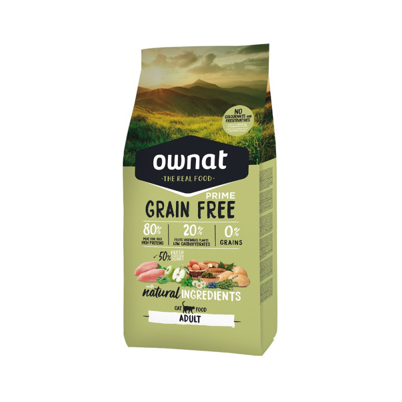 OWNAT PRIME GRAIN FREE CAT 1KG