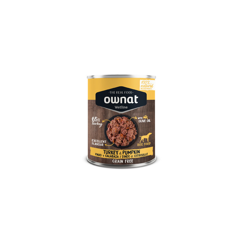 OWNAT DINDE & CITROUILLE 395G