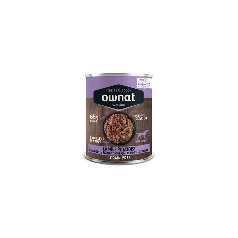 OWNAT AGNEAU & PATATES 395G