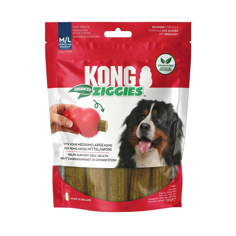 KONG ZIGGIES M/L 227G