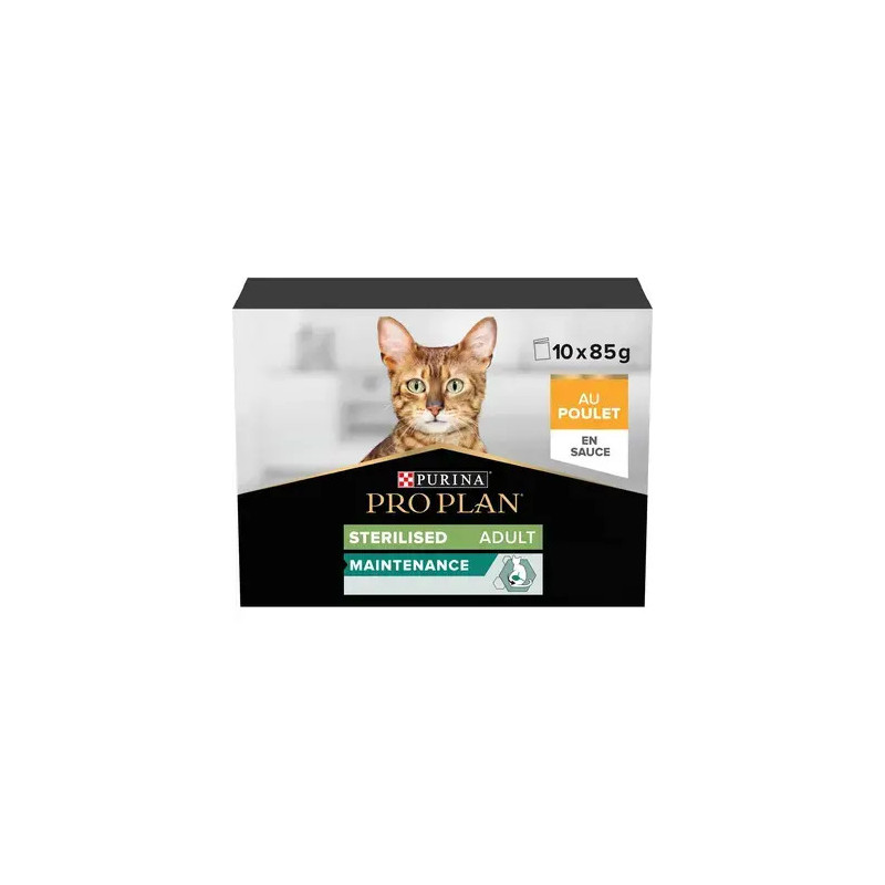 PROPLAN STERILISED MAINTENANCE POULET 10x85G