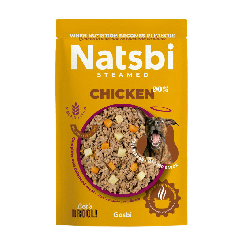 NATSBI POULET VAPEUR 200G