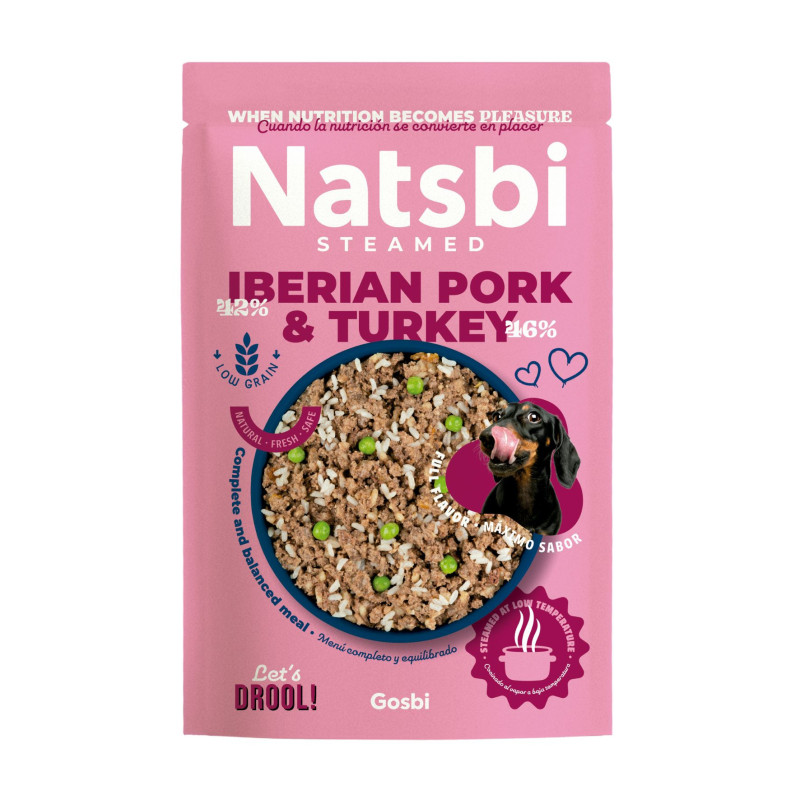 NATSBI DINDE & PORC VAPEUR 200G