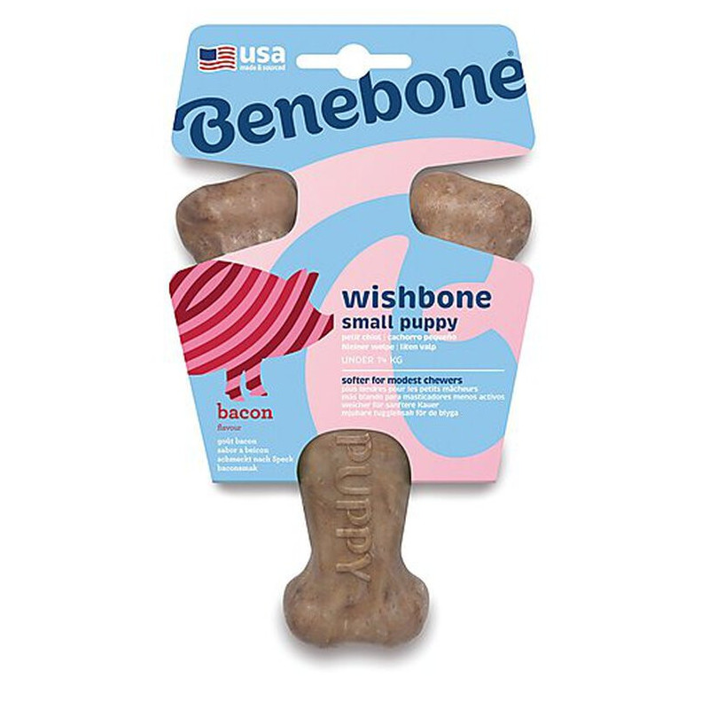 PUPPY WISHBONE BACON S