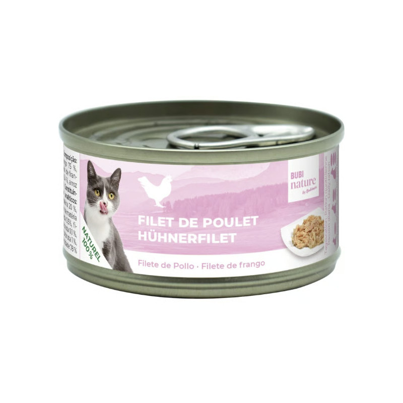 Bubi Nature Filets de Poulet 70g