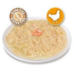 Poulet en sauce avec Crevettes 80g