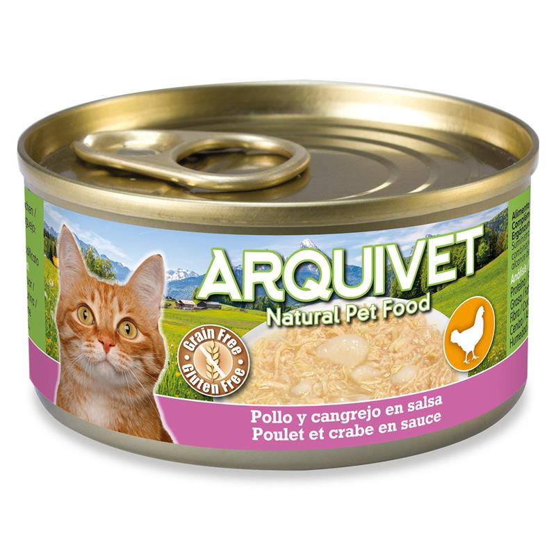 Poulet en sauce avec Crabe 80g