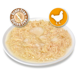 Poulet en sauce avec Crabe 80g