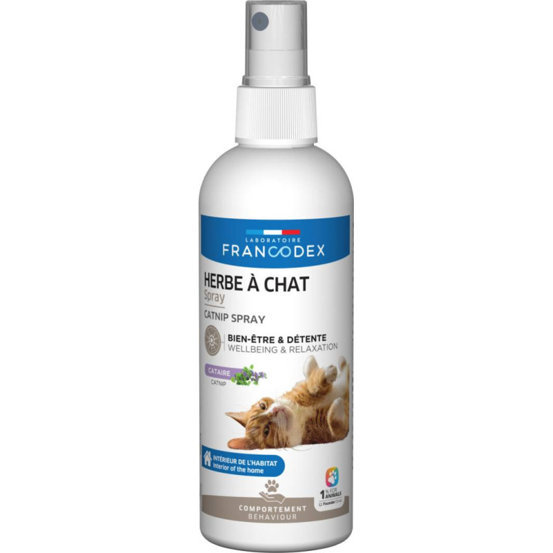 SPRAY A L'HERBE A CHAT POUR CHATON ET CHAT 200ml