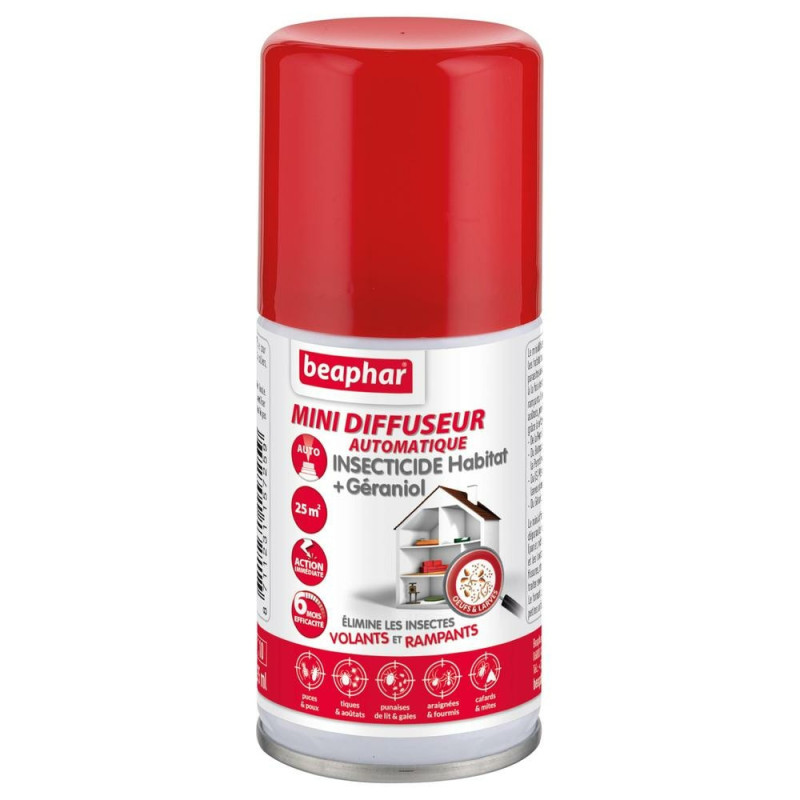 Mini Diffuseur insecticide habitat - 75 ml (25 m²)